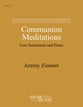 Communion Meditations Low Brass Inst and Piano P.O.D. cover